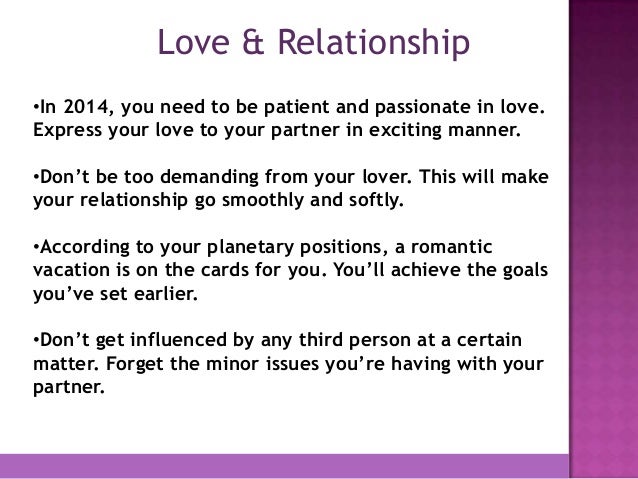 about virgo love horoscope